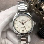 (VS Factory) Replica Omega Seamaster Aqua Terra 150m White Face Watch